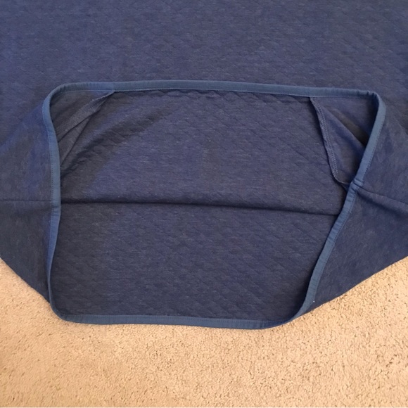 Sonoma Fleece Pullover NEW Adult Size XXL 2XL Blue Quarter Snap Pockets Unisex - Picture 8 of 12